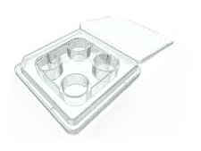 Oosafe FW04 – 4-Well Dish